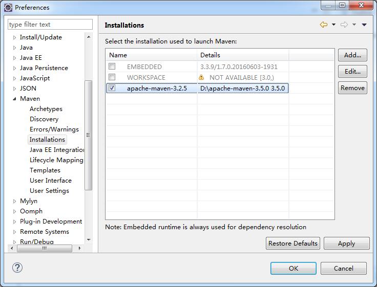 maven_eclipse_installations maven_eclipse_installations